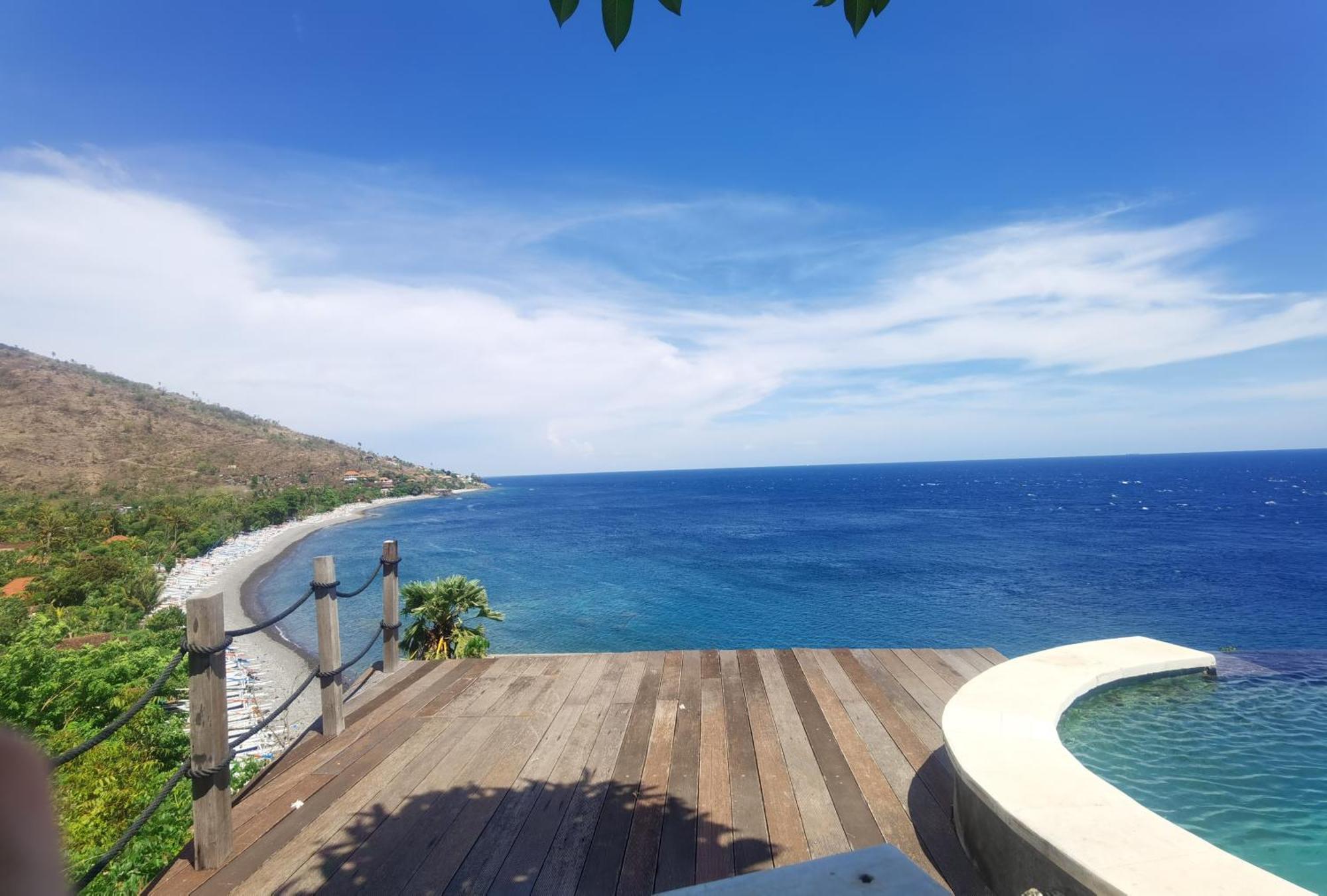 Hotel Wawa Wewe Rock Amed Exterior foto