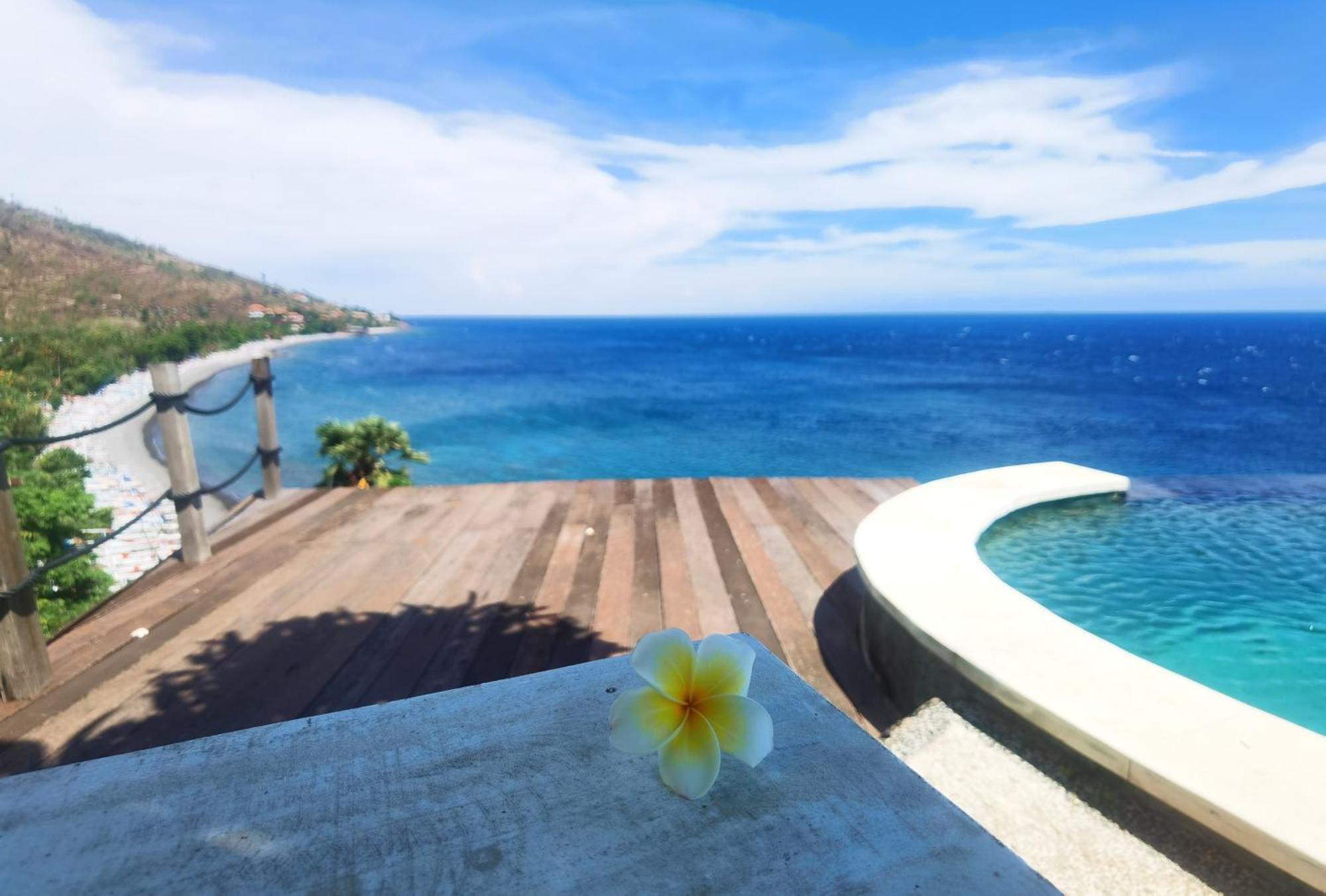 Hotel Wawa Wewe Rock Amed Exterior foto