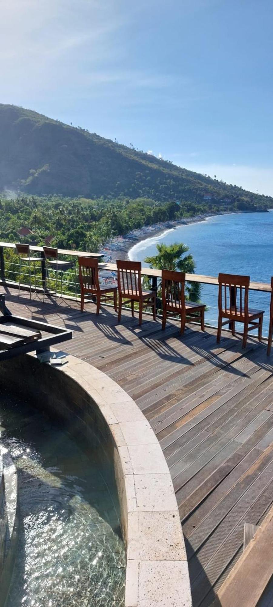 Hotel Wawa Wewe Rock Amed Exterior foto